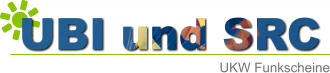 UBI und SRC UKW Funkscheine